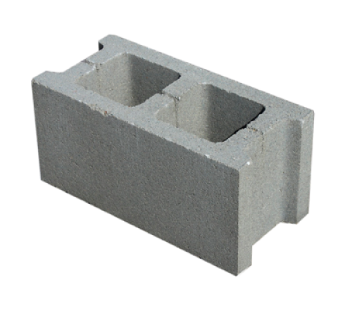 Блок керамзитобетонный пустотелый стеновой